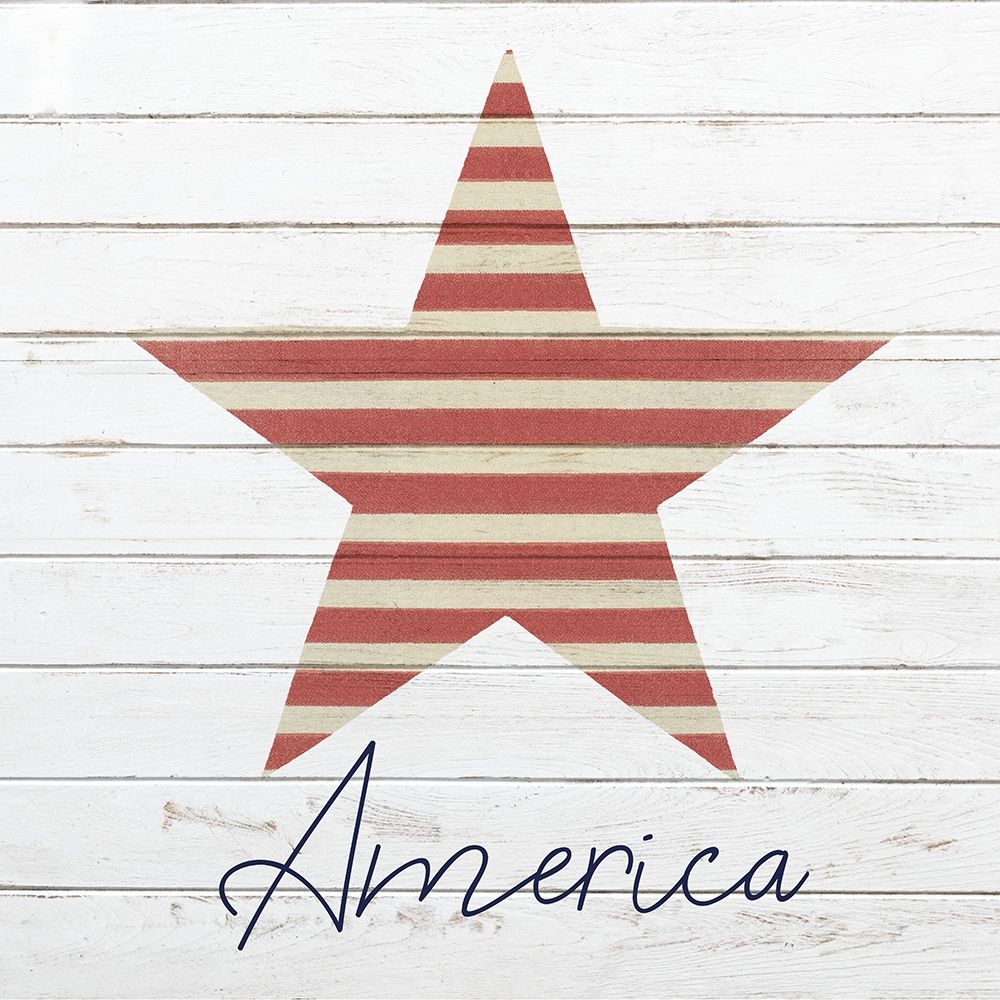 Wall art: God Bless America 3, by Allen, Kimberly