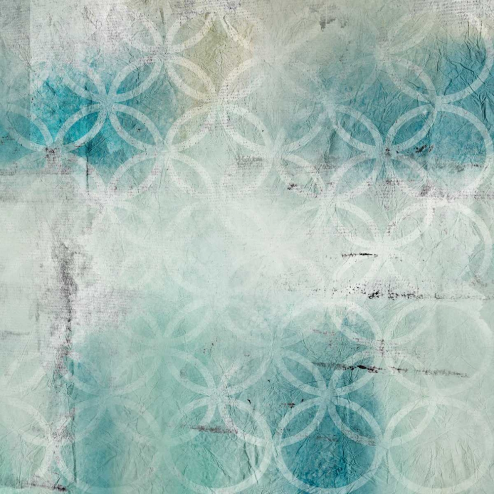 Wall Art Painting id:121730, Name: Teal Geo 2, Artist: Allen, Kimberly