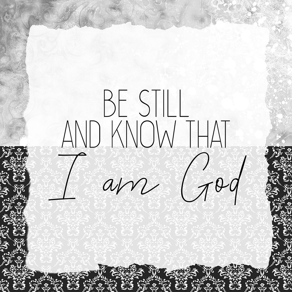 Art Print: Be Still 1