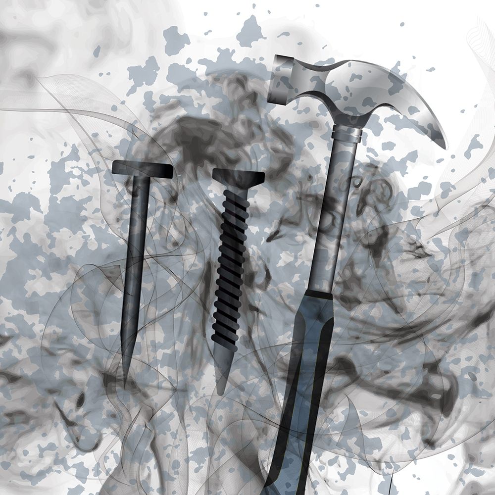 Wall art: Tools 3, by Allen, Kimberly