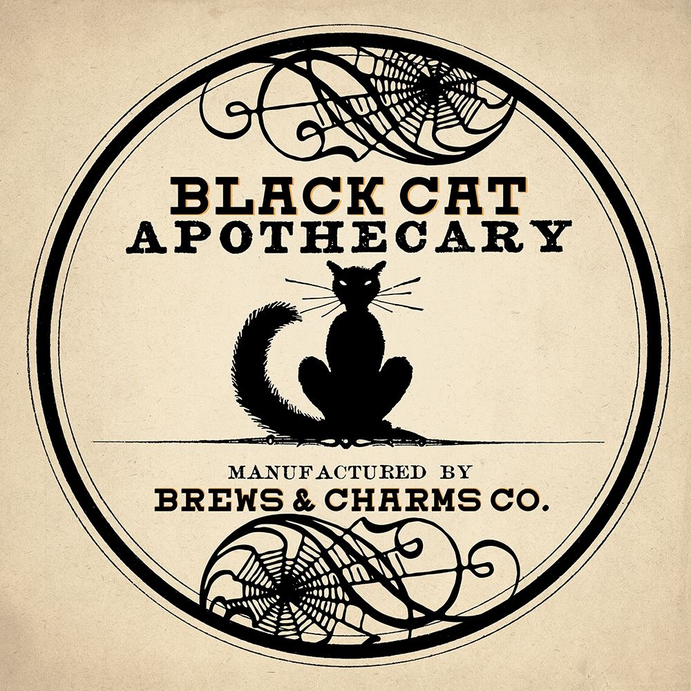 Wall art: Black Cat, by Allen, Kimberly