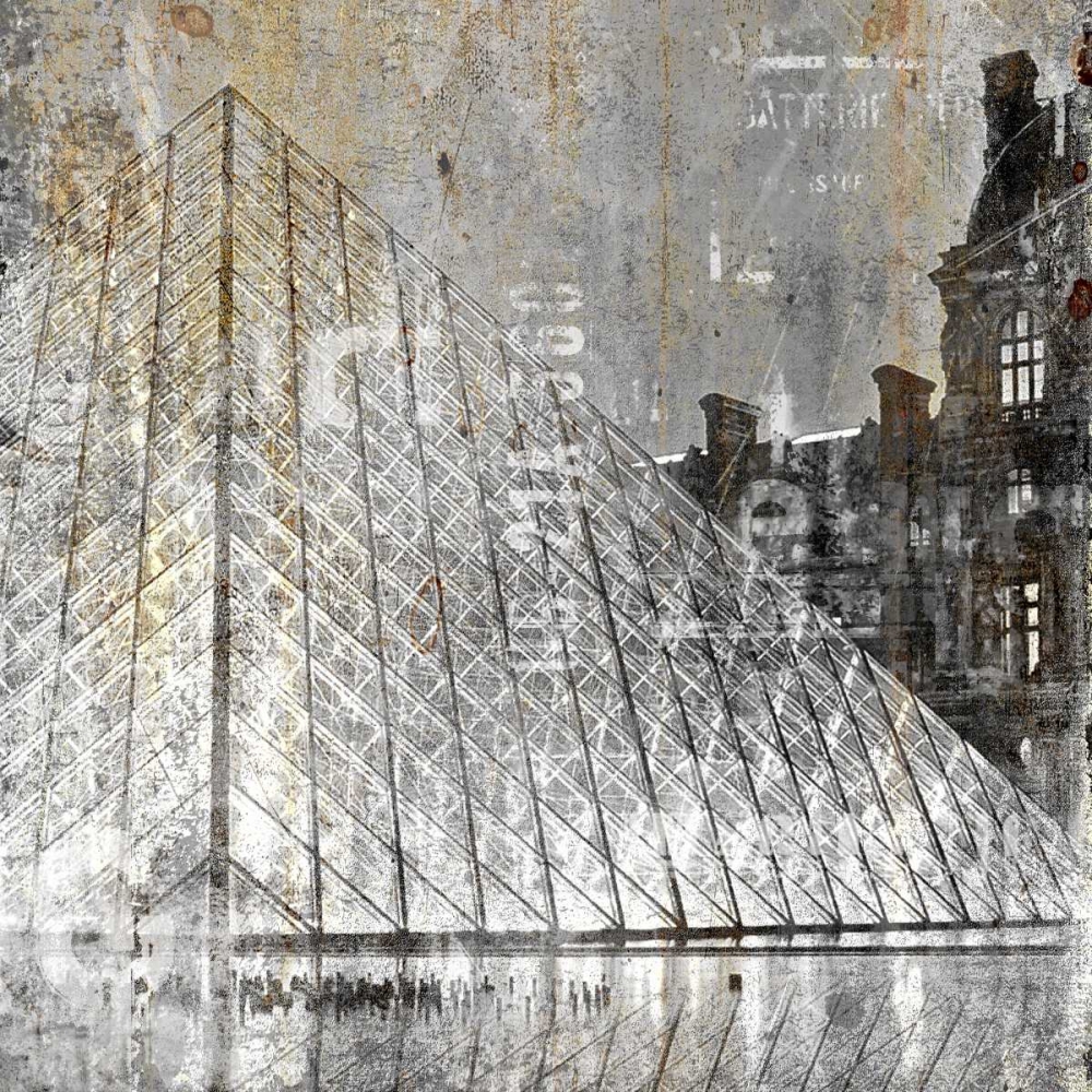 Wall art: In the City 3, by Allen, Kimberly