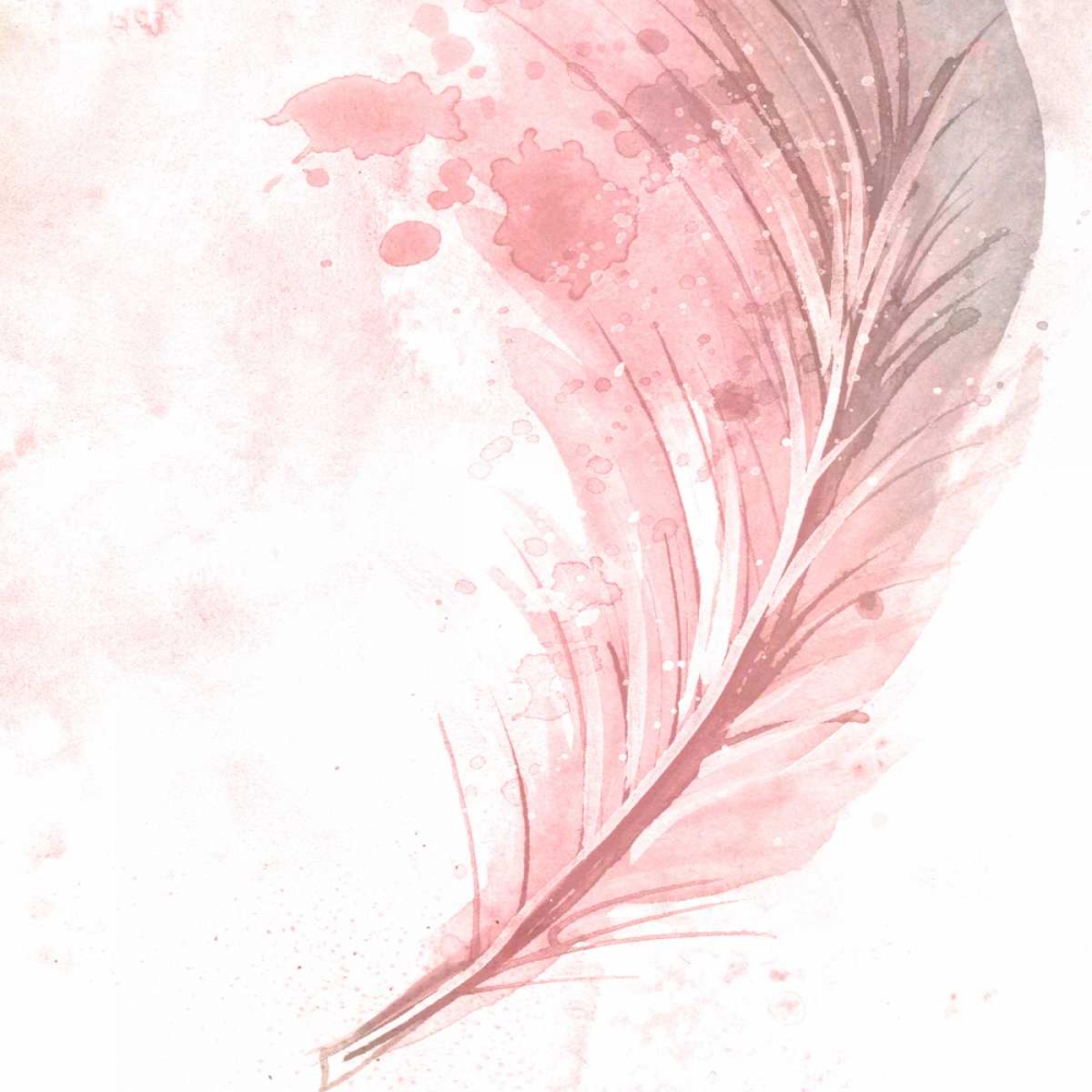 Art Print: Feathered White 1