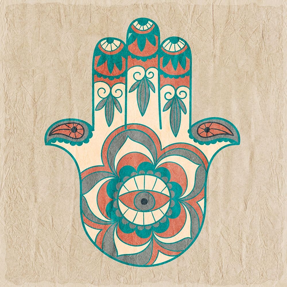 Art Print: Henna Hand