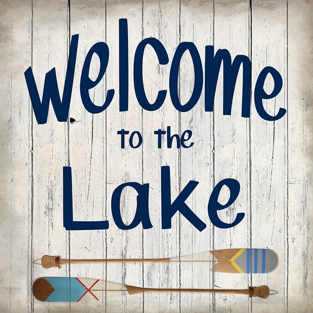 Art Print: Welcome to the Lake