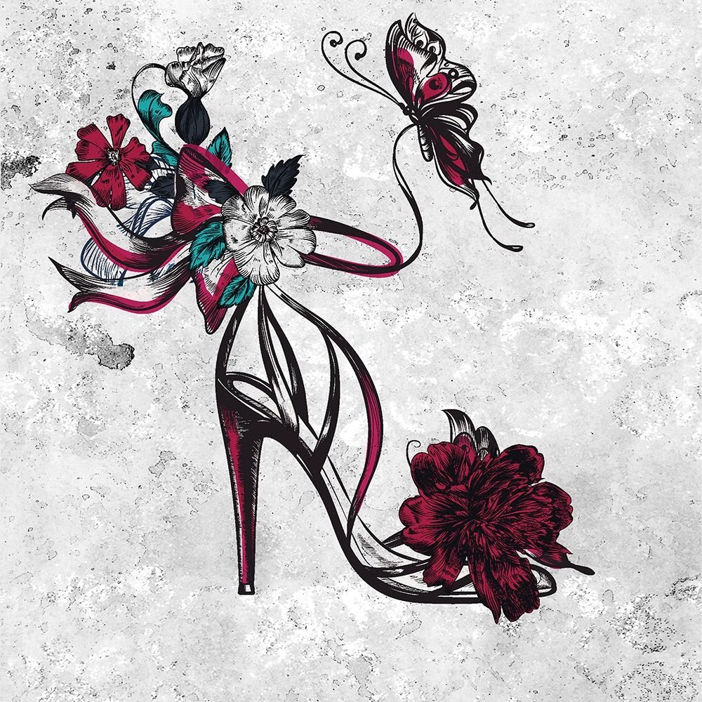 Wall Art Painting id:207840, Name: High Fashion 3, Artist: Allen, Kimberly