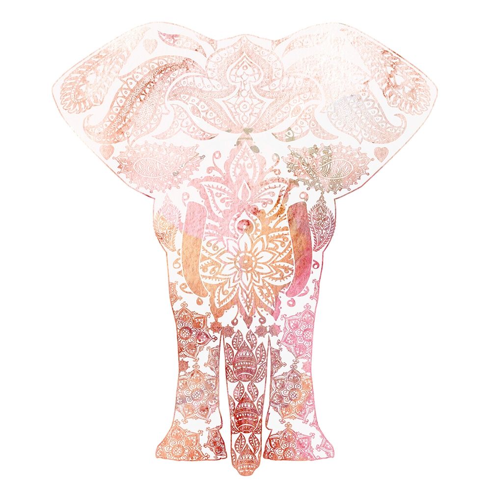 Wall art: Pink Mandala 2, by Allen, Kimberly