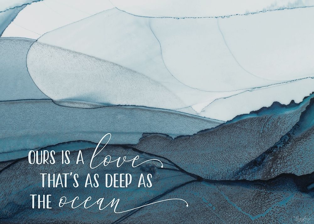 Wall Art Painting id:300030, Name: Love Ocean, Artist: Louise, Gigi