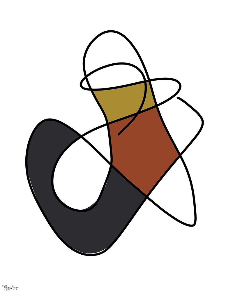 Art Print: Abstract Tribeca 4