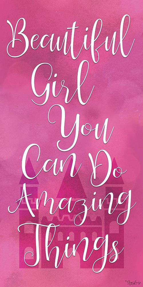 Art Print: Beautiful Girl