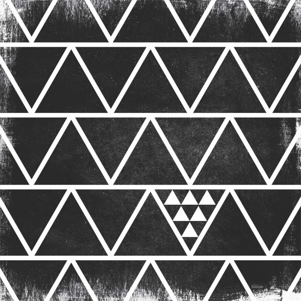 Wall art: Black Pattern, by Louise, Gigi