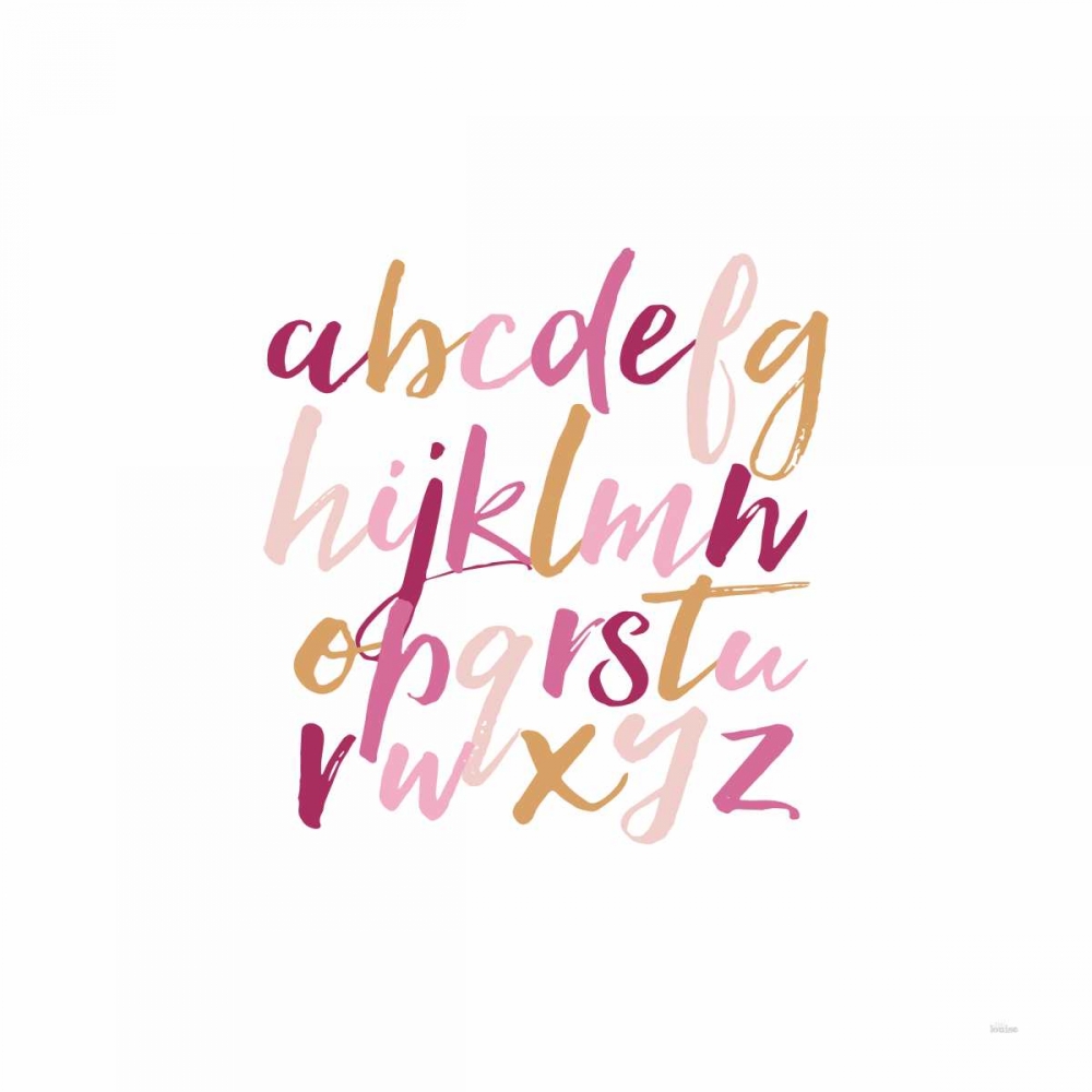 Wall Art Painting id:138411, Name: Girl Lower Letters, Artist: Louise, Gigi