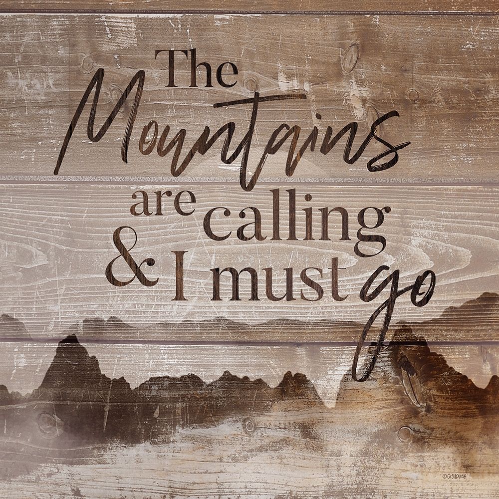 Art Print: Mountains Calling