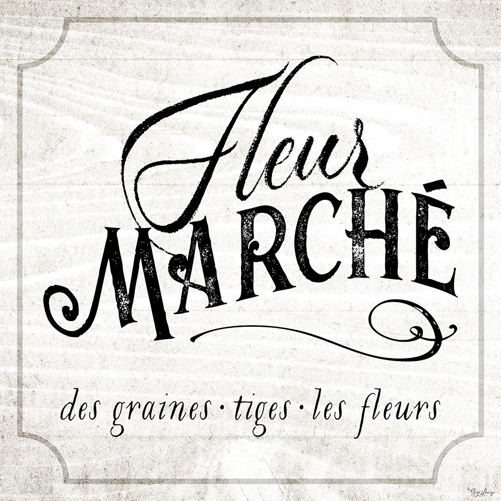 Art Print: Fleur Marche