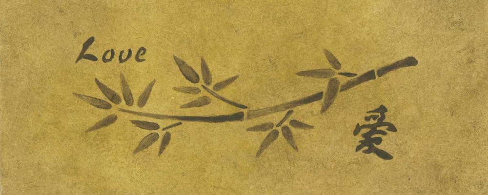 Wall Art Painting id:7511, Name: Love Bamboo, Artist: Emery, Kristin