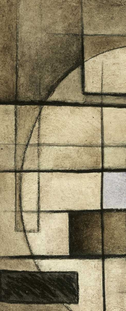 Wall Art Painting id:7520, Name: Brown Circle Box II, Artist: Emery, Kristin