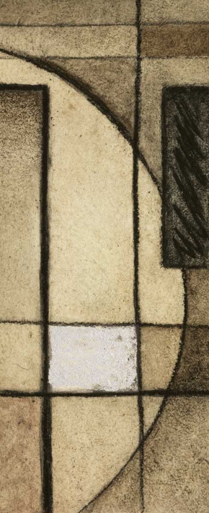 Wall Art Painting id:7521, Name: Brown Circle Box I, Artist: Emery, Kristin