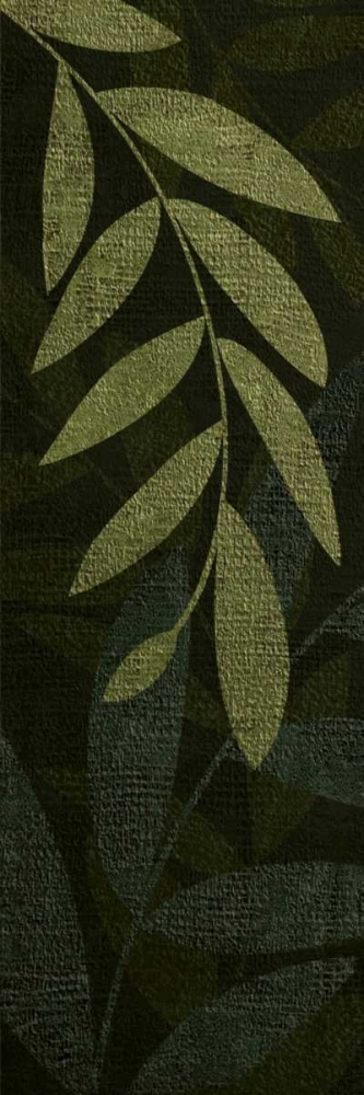Wall Art Painting id:7548, Name: Dark Green Leaves, Artist: Emery, Kristin