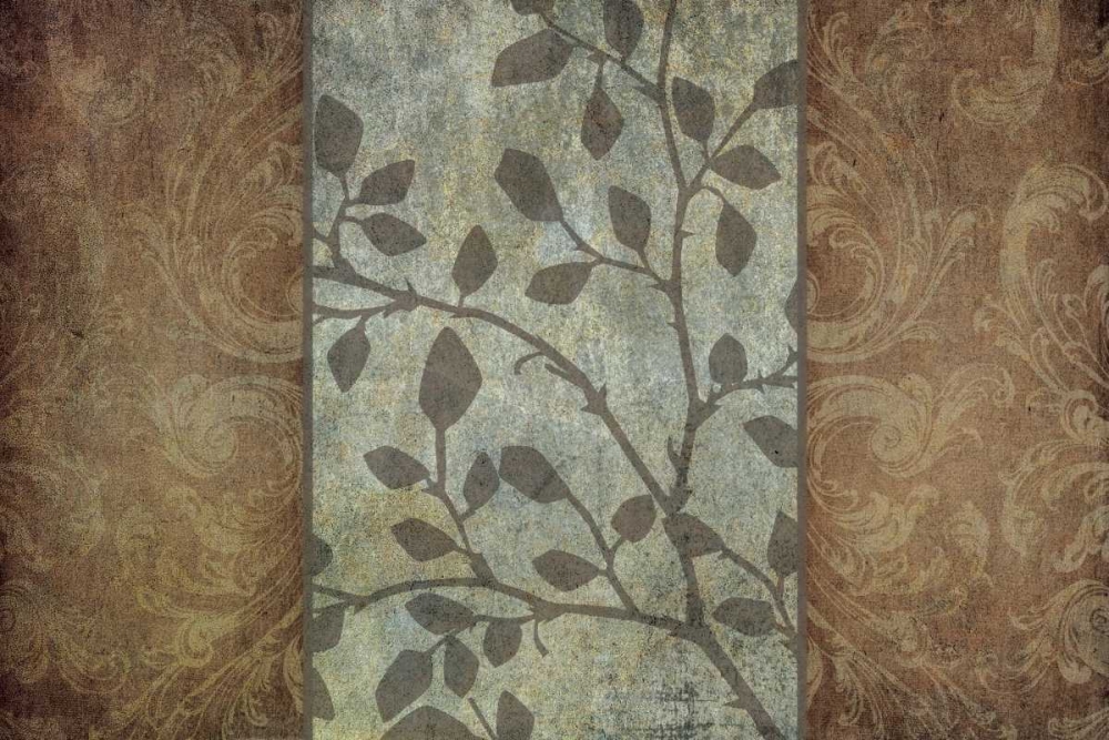 Wall Art Painting id:7610, Name: Rustic Leaves I, Artist: Emery, Kristin