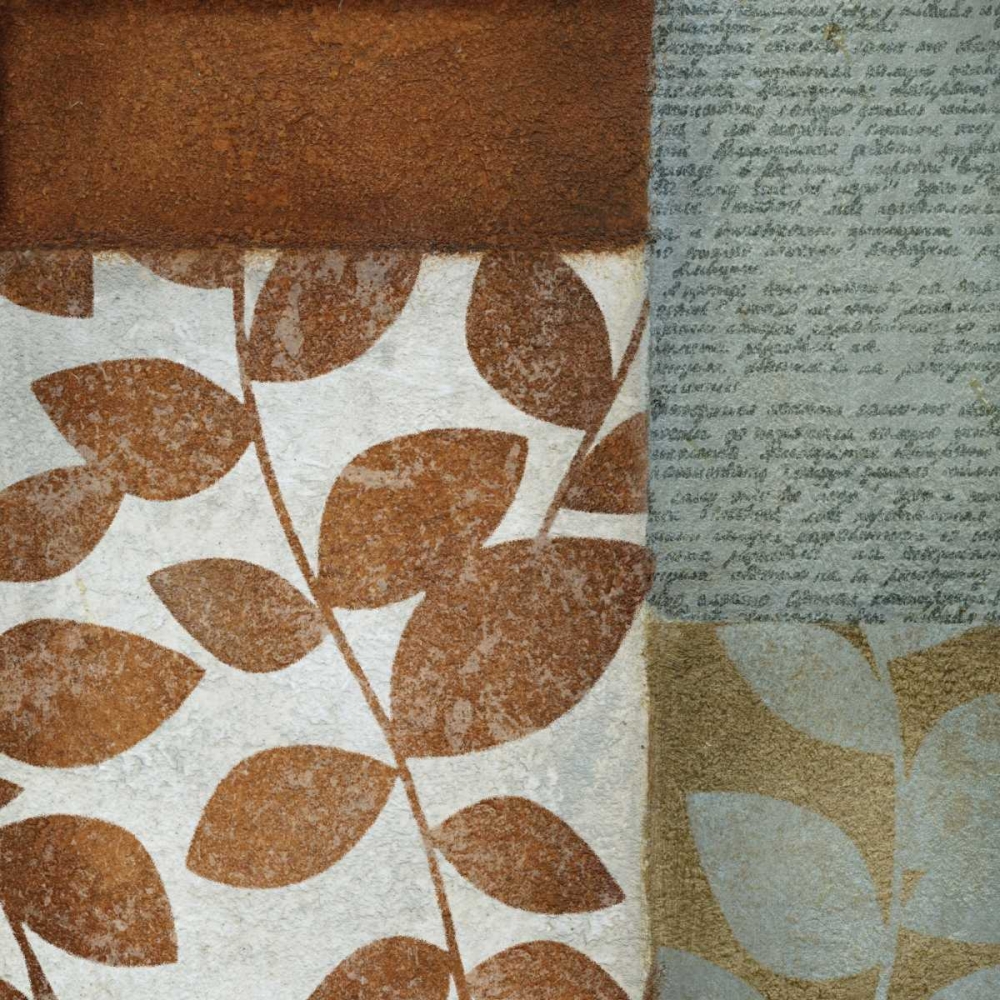 Wall Art Painting id:7672, Name: Leaf Letter I, Artist: Emery, Kristin