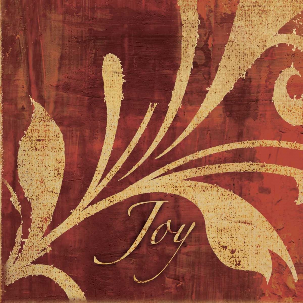 Wall Art Painting id:7904, Name: Red and Gold Joy, Artist: Emery, Kristin