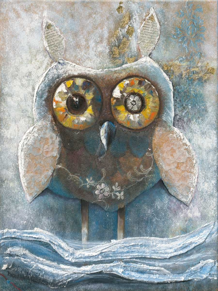 Wall Art Painting id:86970, Name: Wide Eyed Owl 82560, Artist: May