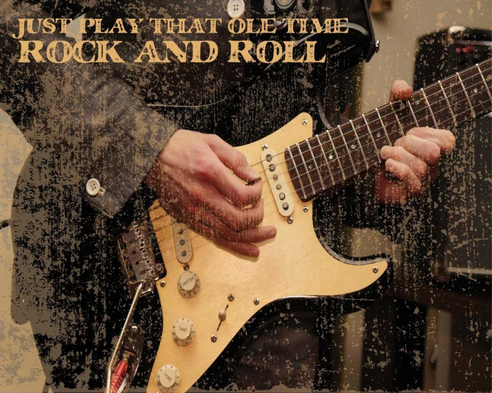 Wall art: Grunge Musicians 1, by Hogan, Melody