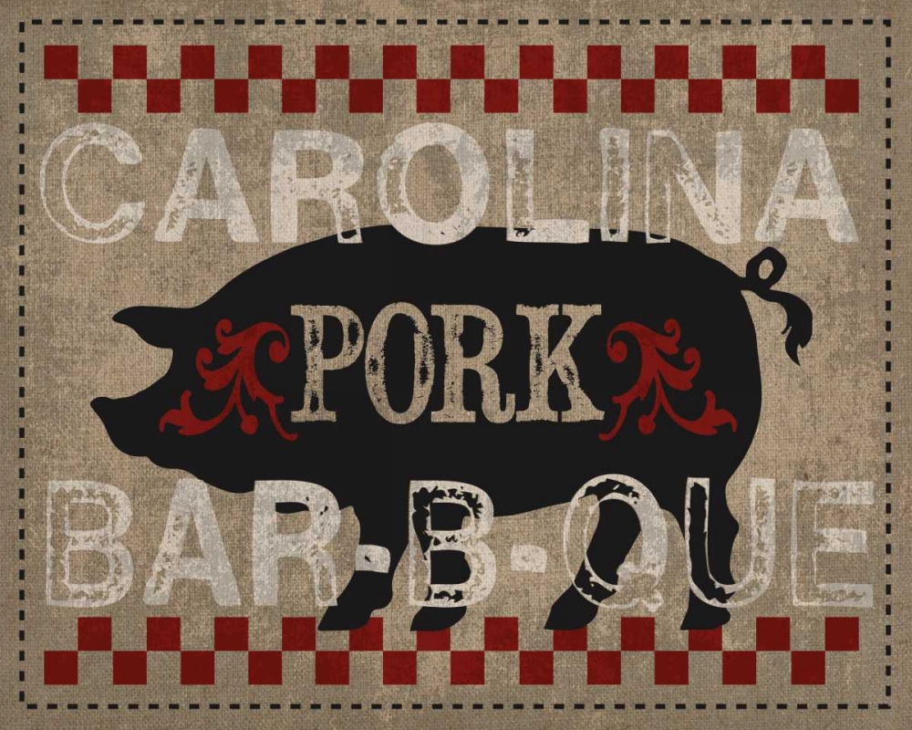 Wall Art Painting id:87067, Name: Carolina BBQ, Artist: Hogan, Melody