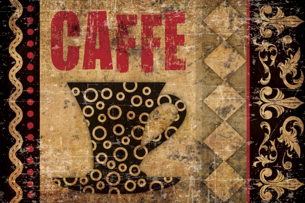 Wall Art Painting id:152491, Name: Caffe Fabuloso 2, Artist: Hogan, Melody