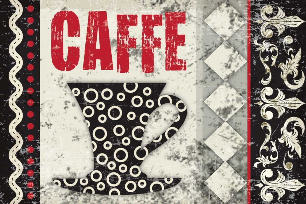 Wall Art Painting id:152492, Name: Caffe Fabuloso 3, Artist: Hogan, Melody