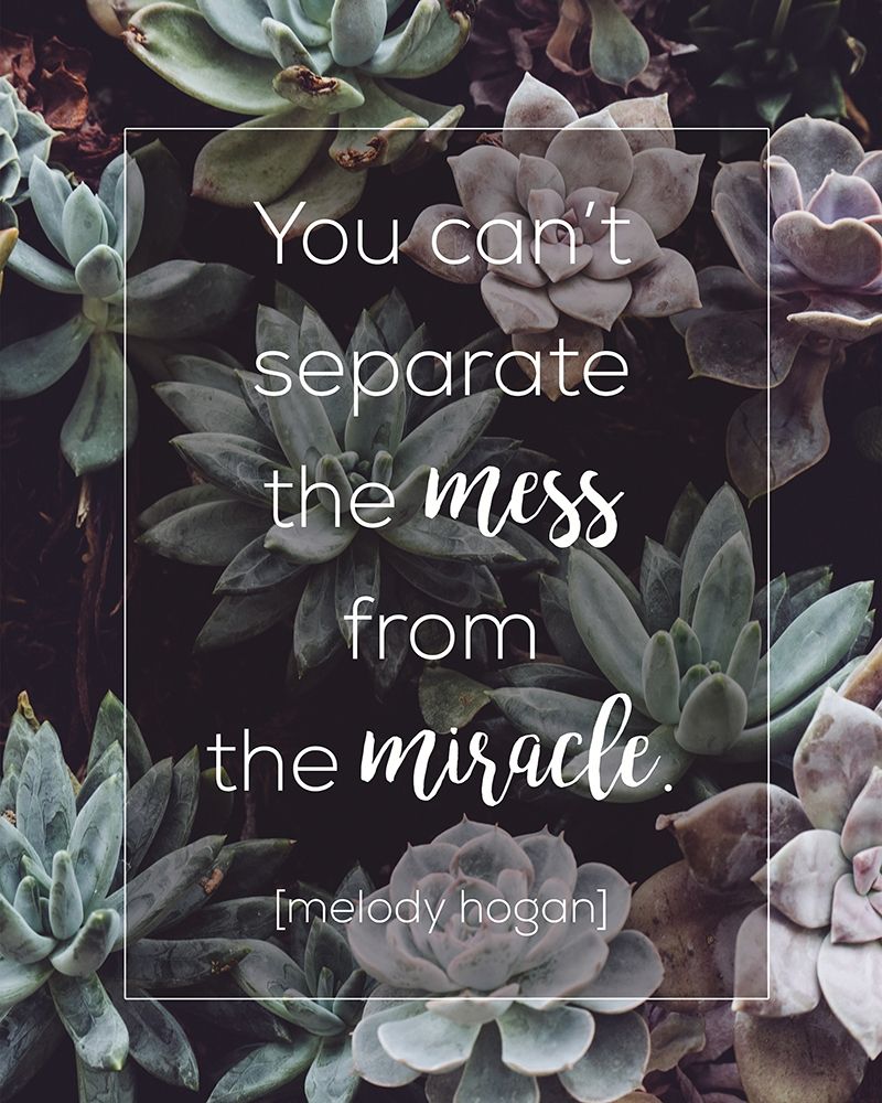 Art Print: Mess and Miracle