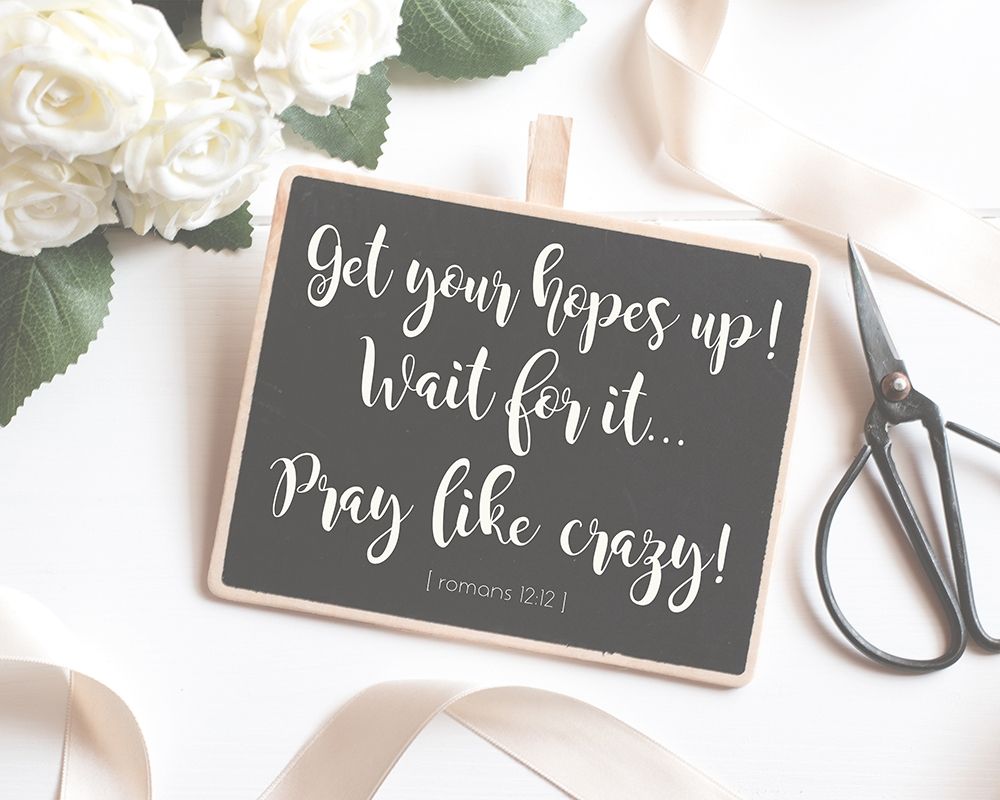 Art Print: Romans 12:12