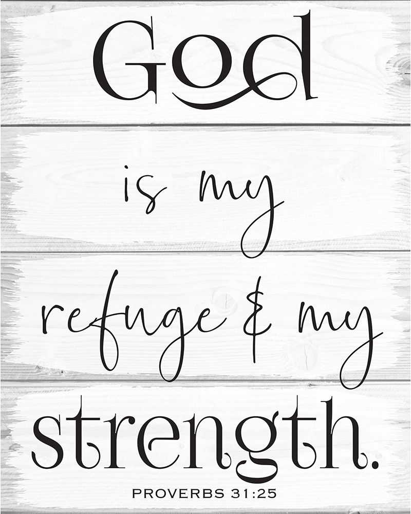 Art Print: God Wood Panels 4