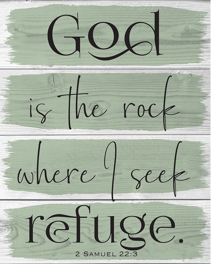 Art Print: God Wood Panels Color 1