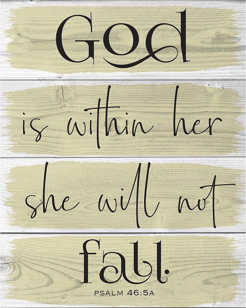 Art Print: God Wood Panels 2