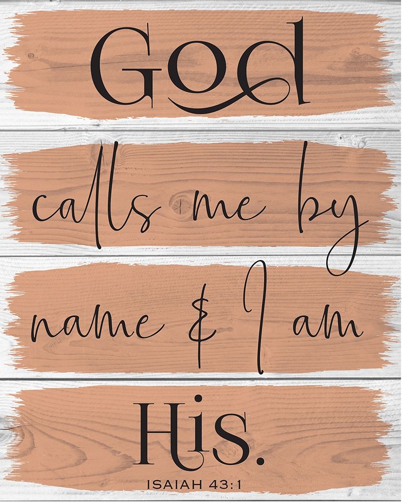 Art Print: God Wood Panels 3