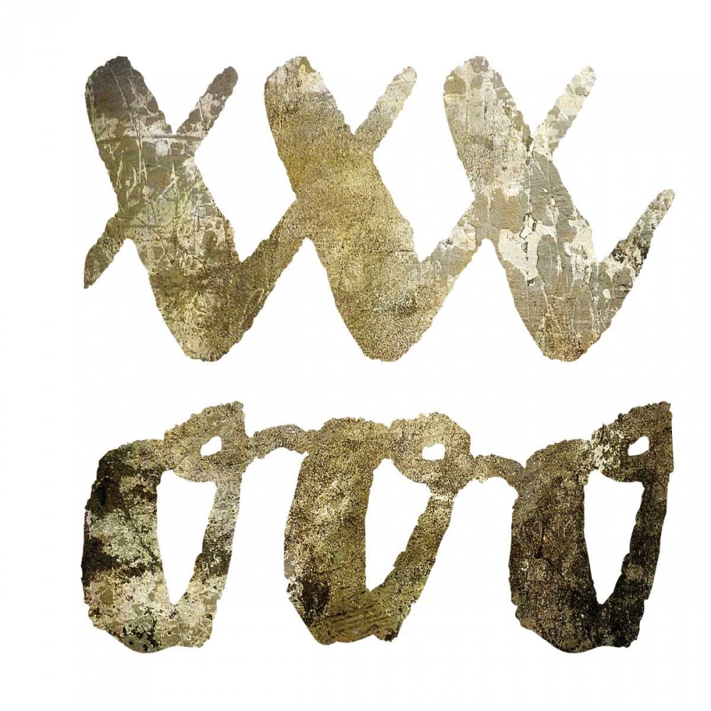 Wall Art Painting id:176234, Name: Sparkle Glam XOXO, Artist: Hogan, Melody