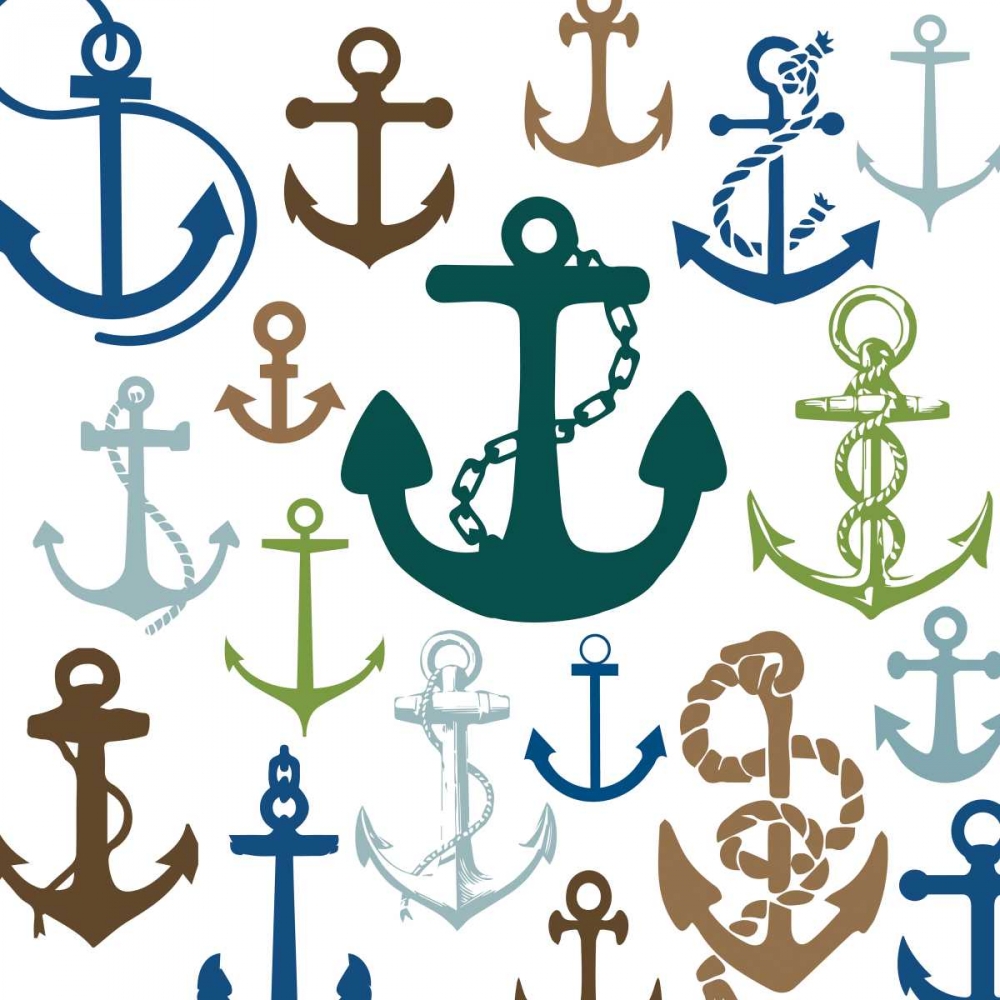 Wall Art Painting id:138818, Name: Natural Anchors, Artist: Hogan, Melody