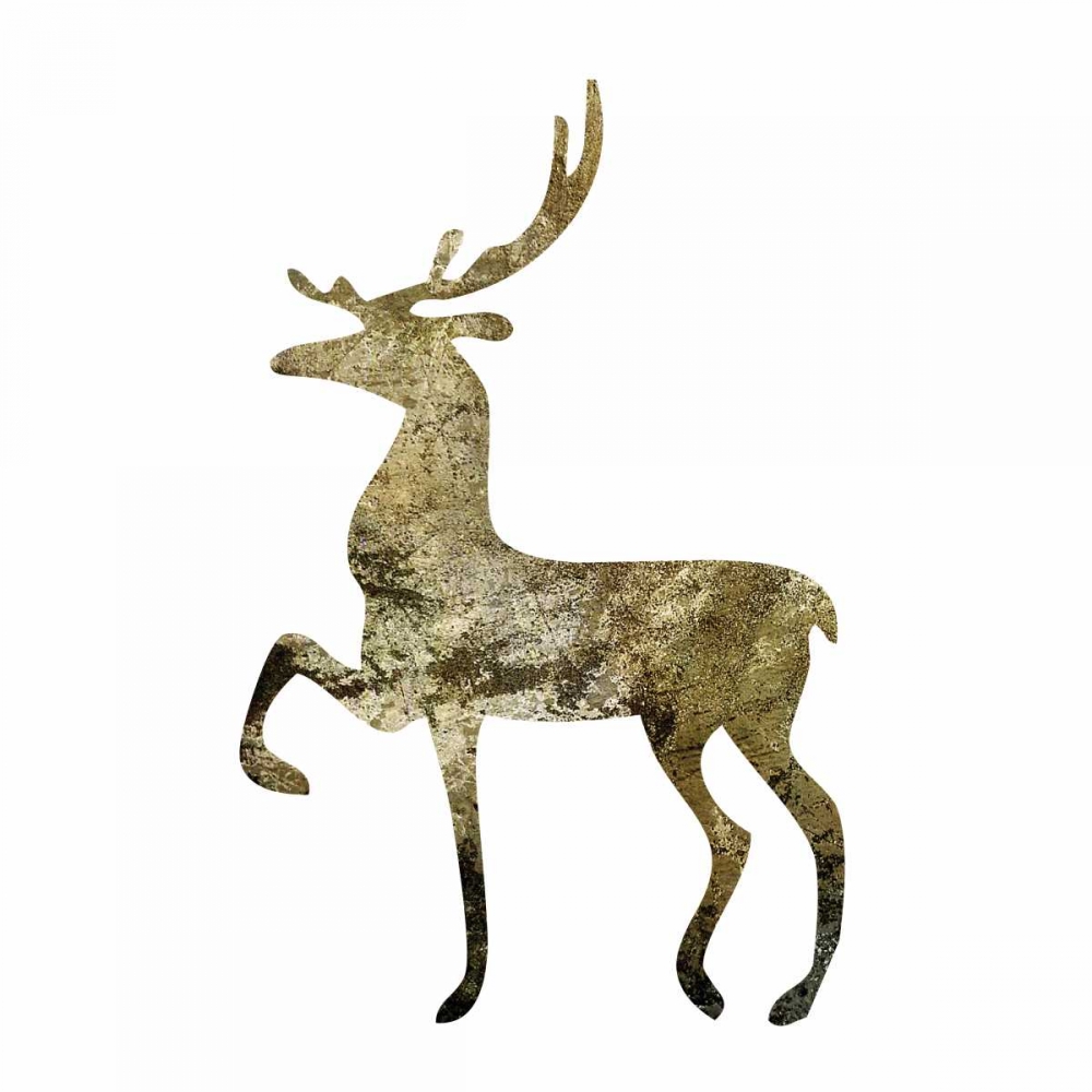 Wall Art Painting id:138824, Name: Glimmer Deer 2, Artist: Hogan, Melody