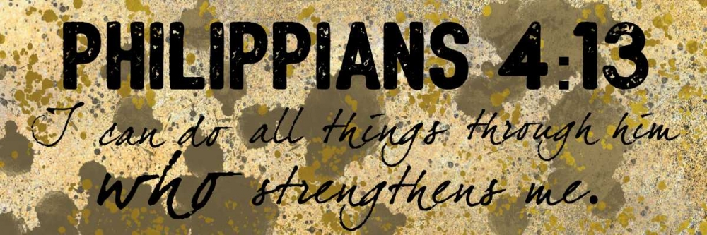 Art Print: Philippians Strength