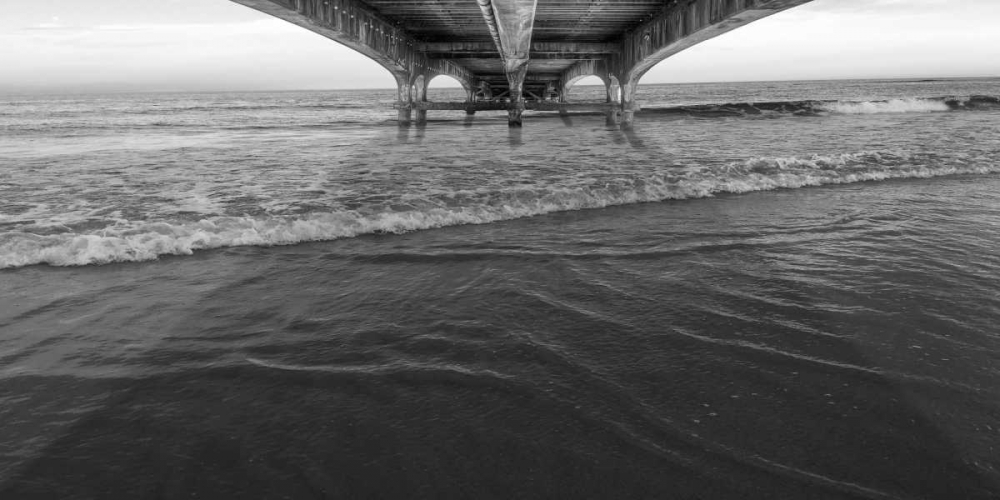 Art Print: Beneath The Bridge BW