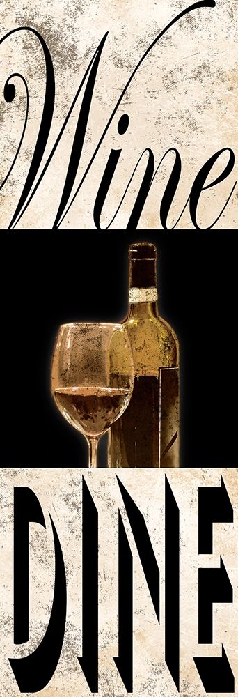 Art Print: Wine Dine