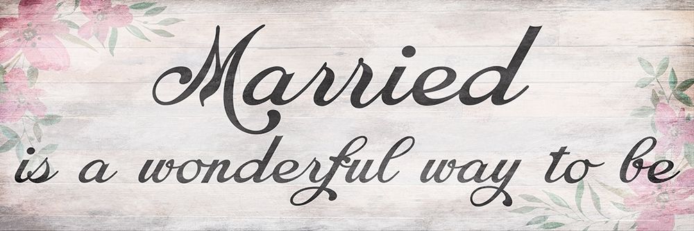 Art Print: Wonderfully Married