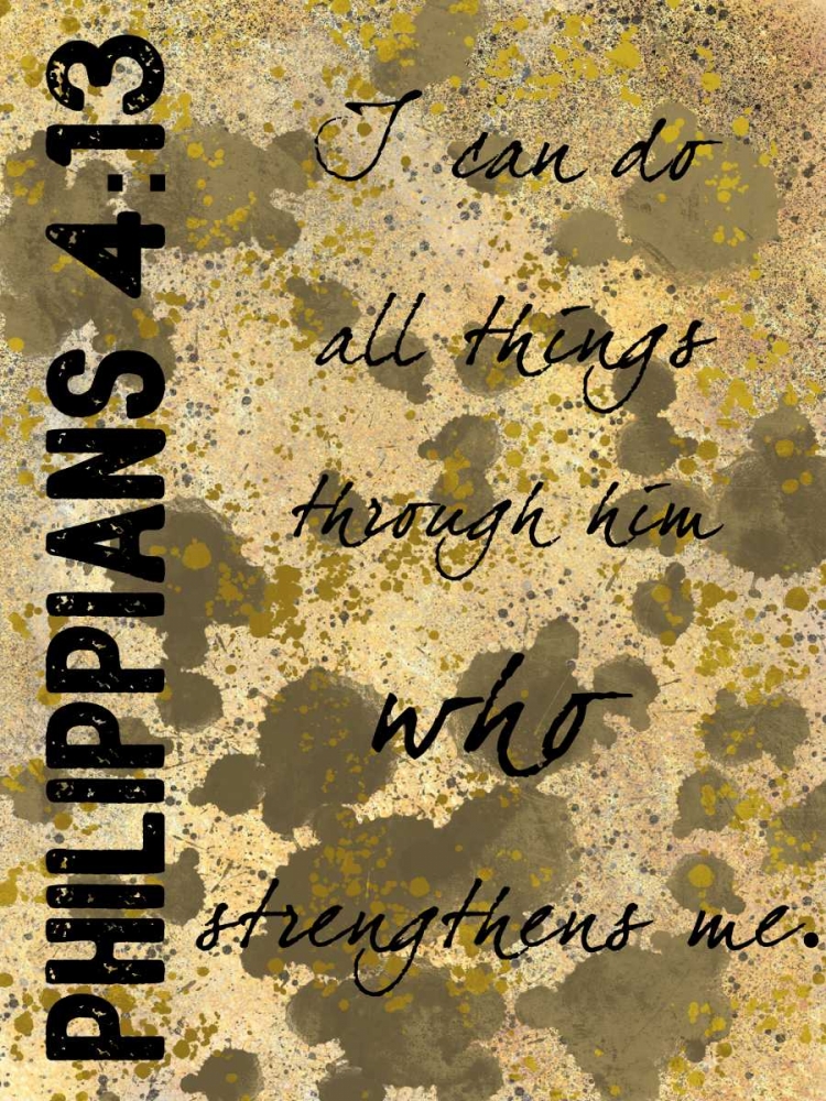 Art Print: Philippians Strength