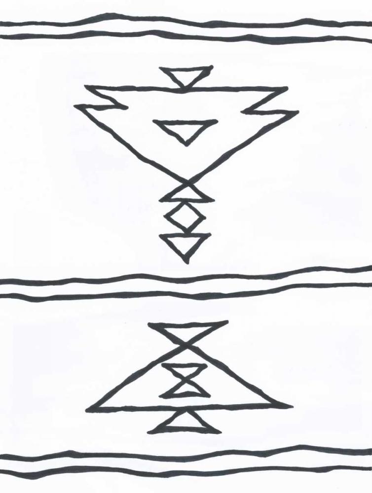 Art Print: Angular Tapestry 1