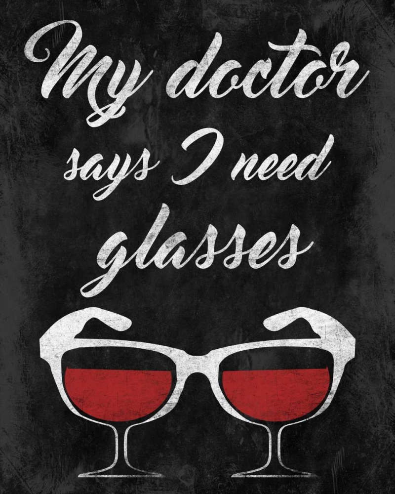 Art Print: Wine Glasses