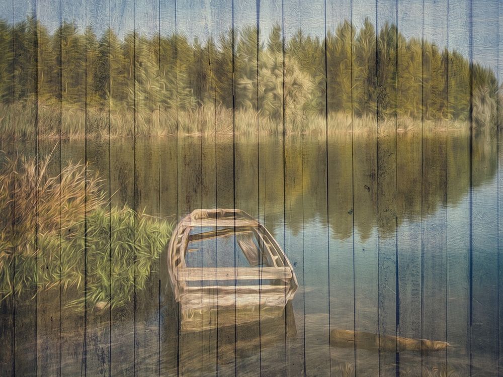 Art Print: Relaxing Lake