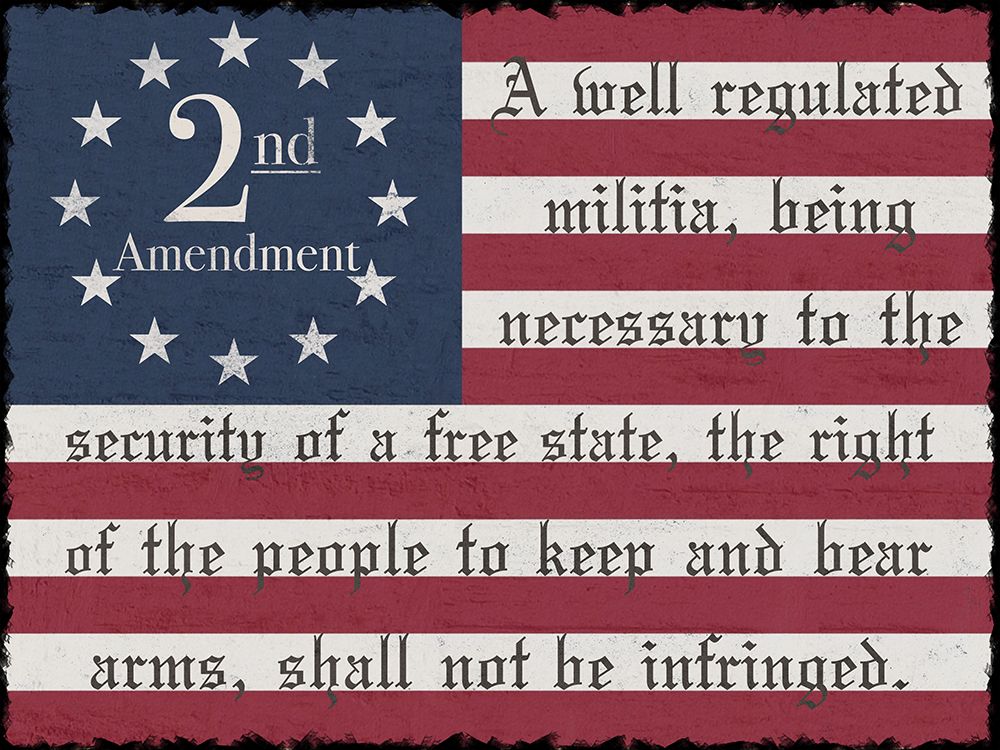 Wall Art Painting id:558054, Name: 2nd Amendment, Artist: Prime, Marcus