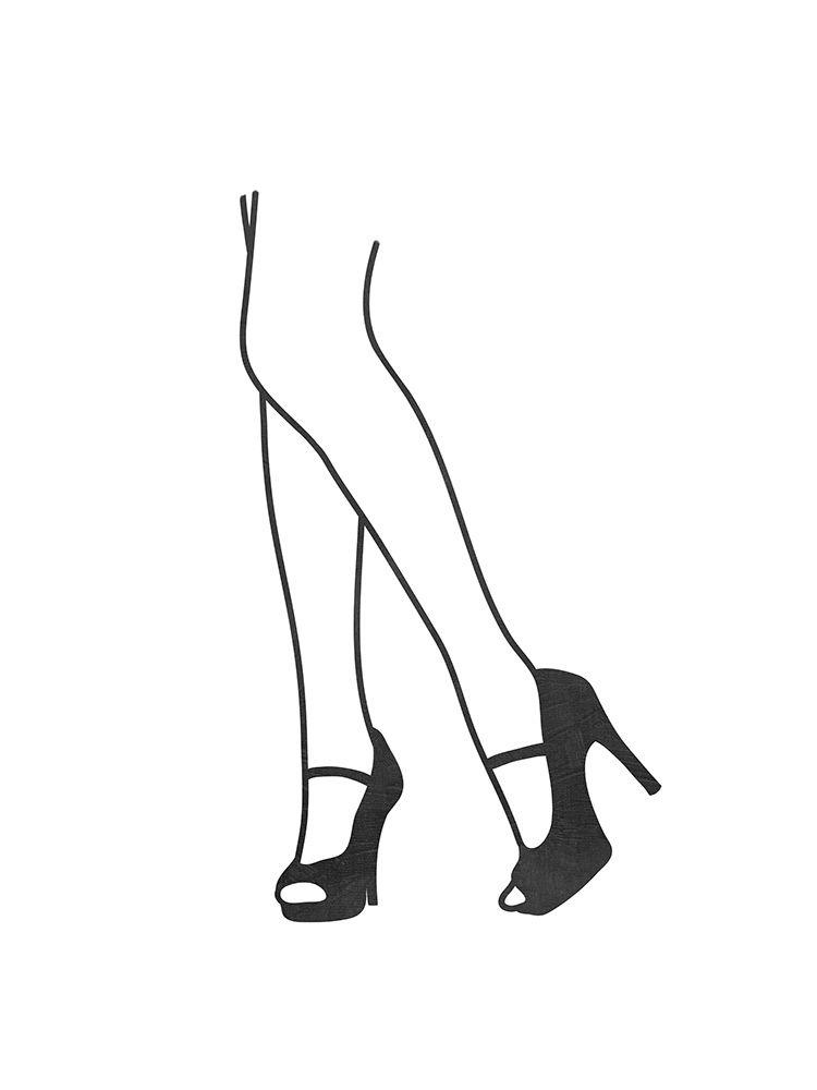 Art Print: Glamorous Heels 1