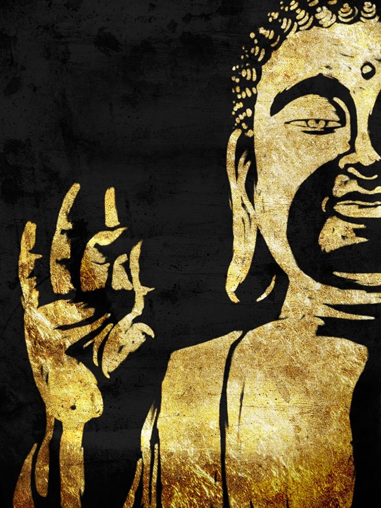 Wall art: Lustrous Buddha, by Prime, Marcus